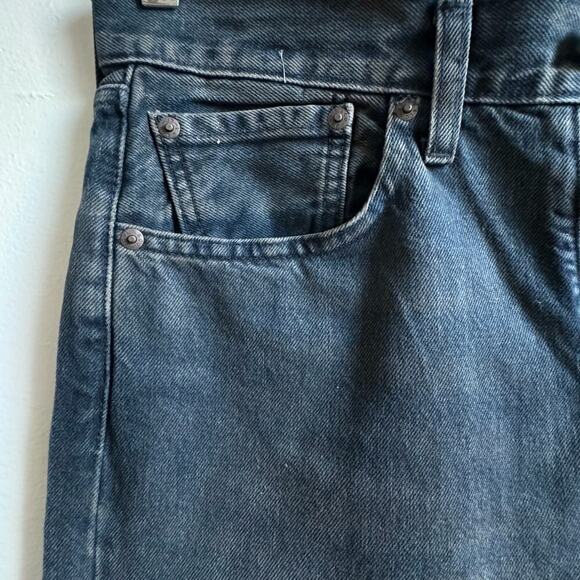 LEVI'S 551Z Dark Blue Denim Jeans - Picture 5 of 7